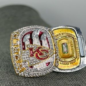 2022 Kansas City chiefs Nfl championship ring Top come off